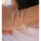 Bracelete Nó Regulável - Fechado ou Aberto