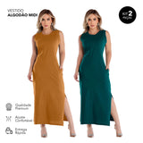 Laranja Escuro e Verde