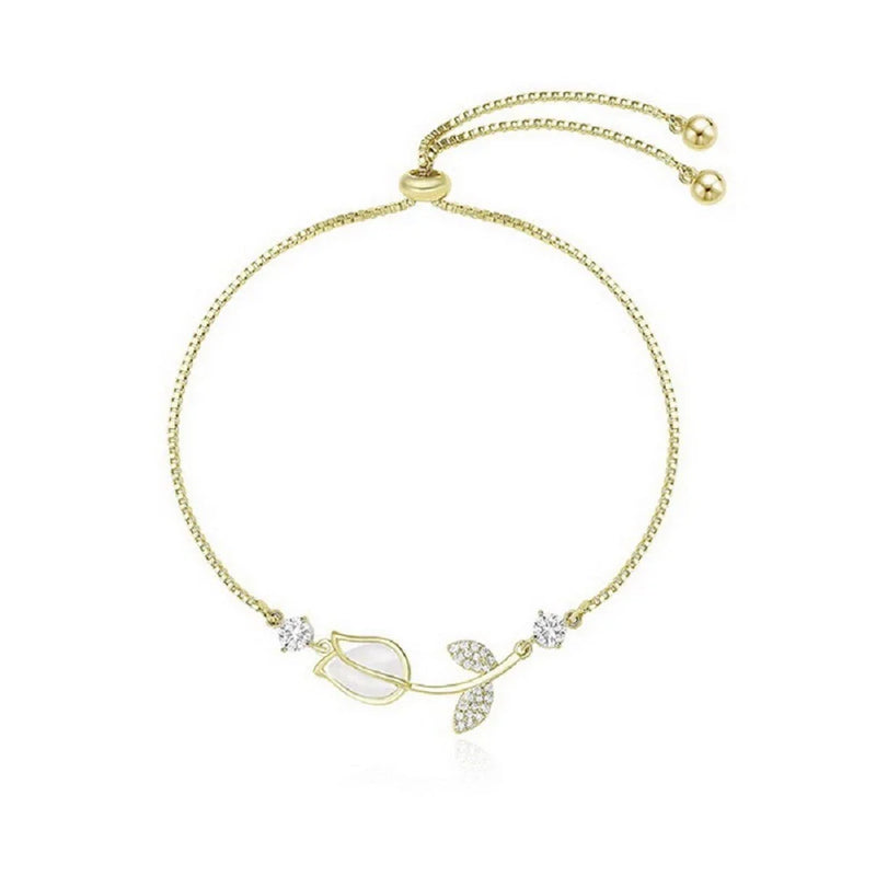 Pulseira de Amizade Banhada a Ouro 18K